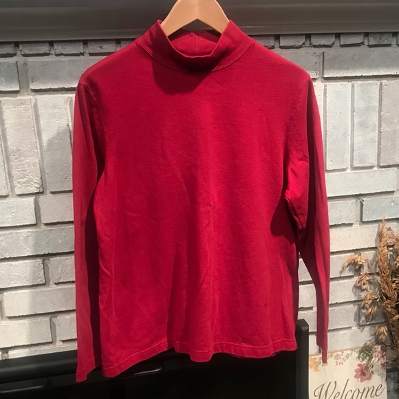 croft & barrow Tops - Burgundy Long Sleeve Tee